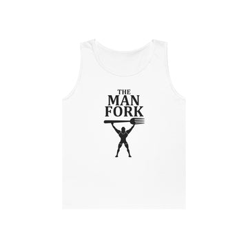 The Man Fork Cotton Tank Top